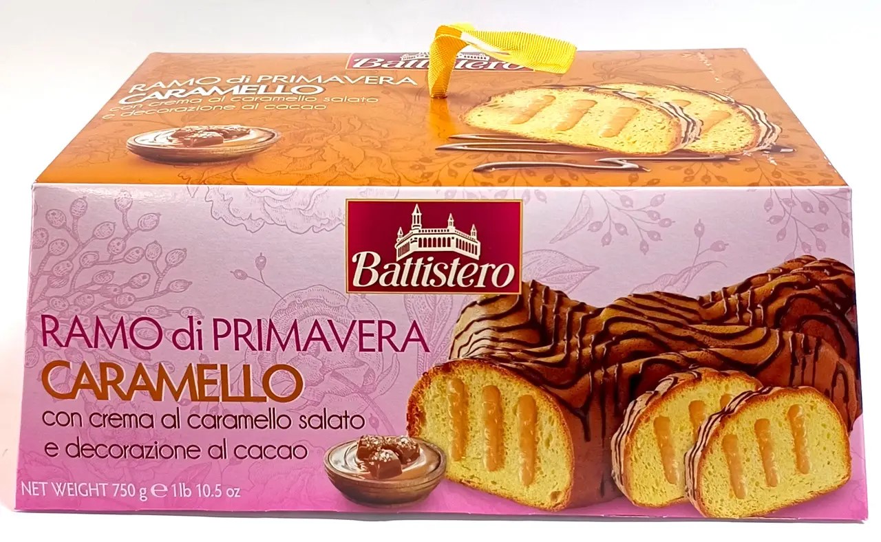 Великодня випічка BATTISTERO з карамеллю