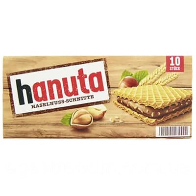 Hanuta вафлі 10шт