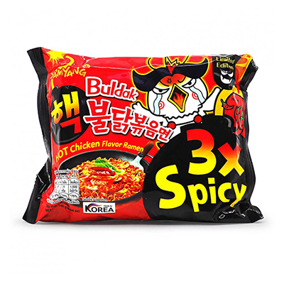 Локшина рамен вогненно гострий з куркою 3x Spicy Buldak