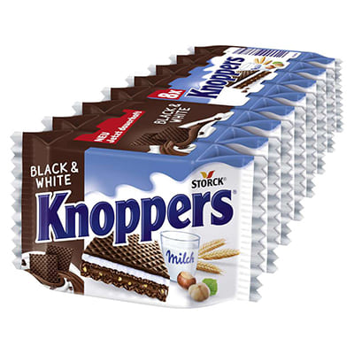 Вафлі Knoppers black & white