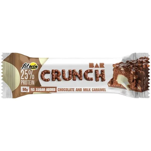 Батончик CrunchBar шоколад і молочна карамель