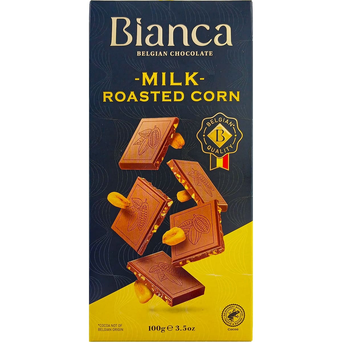 Шоколад Bianka milk roasted corn