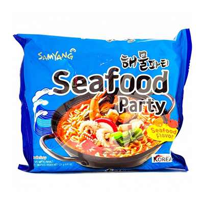 Локшина SeaFood Party з морепродуктами