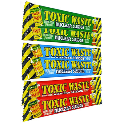 Toxic Waste nuclear sludge Apple (Кислі жуйки)