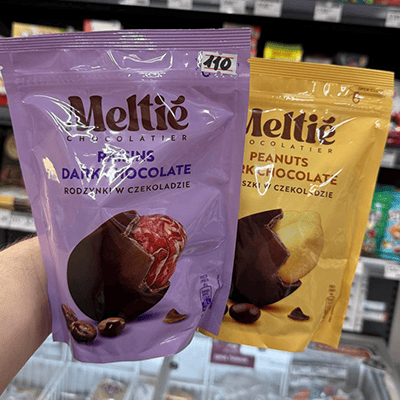 Родзинки / Арахіс в шоколаді Mellie