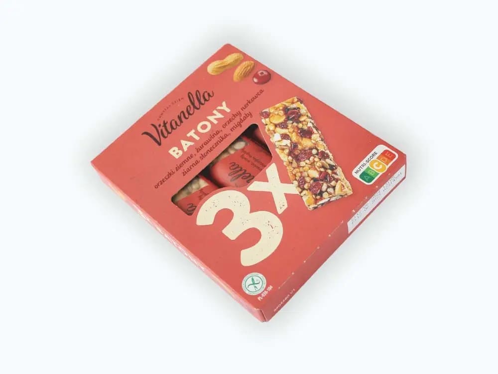 Батончик злаковий Vitanella в асортименті 3шт