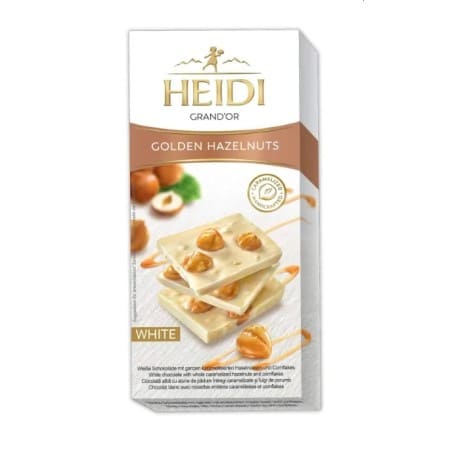 Шоколад HEIDI White & hazelnuts