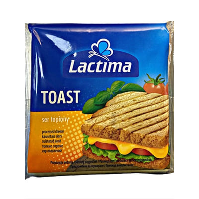 Сир тостовий, LACTIMA в асортименті