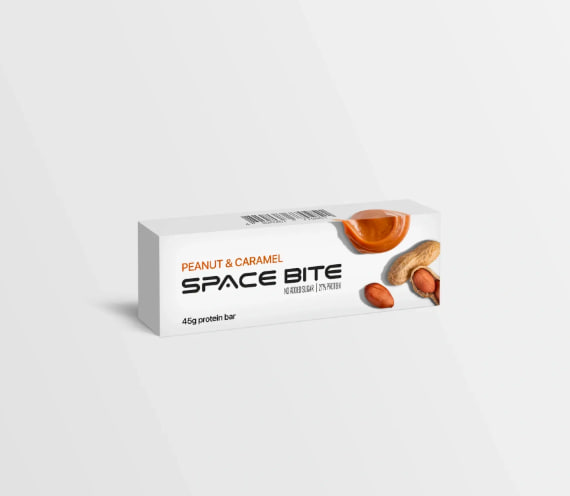Space Bite батончик протеїновий арахіс-карамель