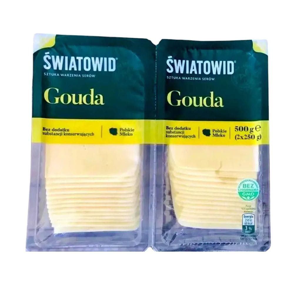 Нарізка сиру Swiatowid Gouda