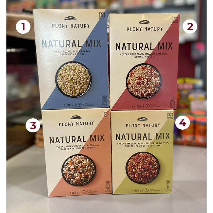 Каша MIX Plotny Nature в асортименті