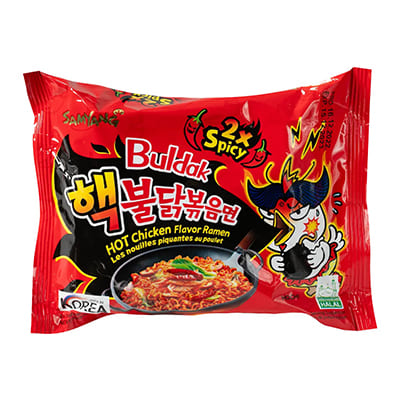Локшина ДУЖЕ ГОСТРА HOT Chicken flavor ramen 2xSpicy SAMYANG