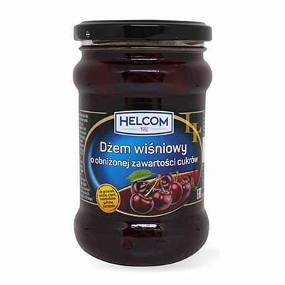 Джем вишня TM Helcom (зі зниженим вмістом цукру)