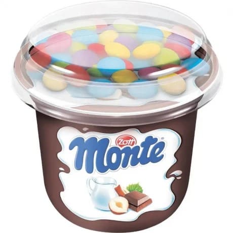 Йогурт MONTE з драже