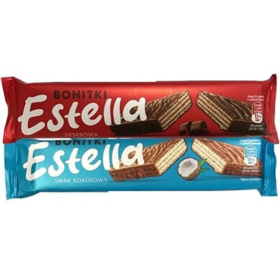 Вафлі Estella в асортименті