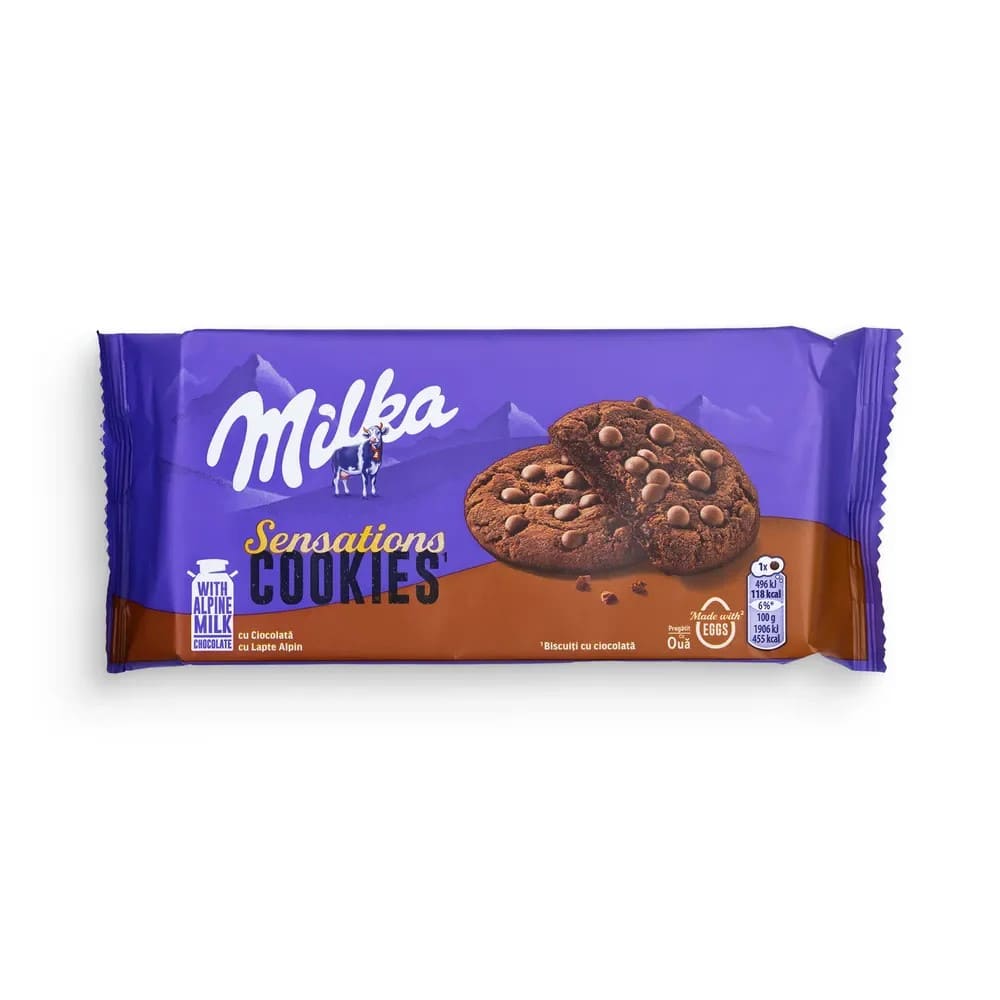 Печиво Milka sensation Choco Brown