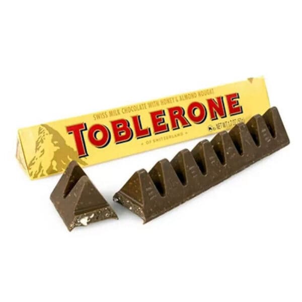 Toblerone мол. з мигдалем