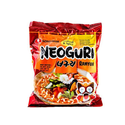 Локшина Рамен з морепродуктами Spicy Neoguri Ramyun NONGSHIM