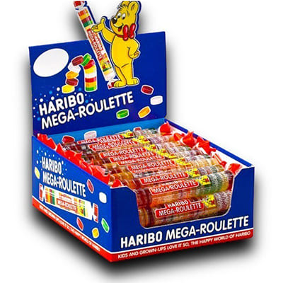 Мармелад харібо mega roller