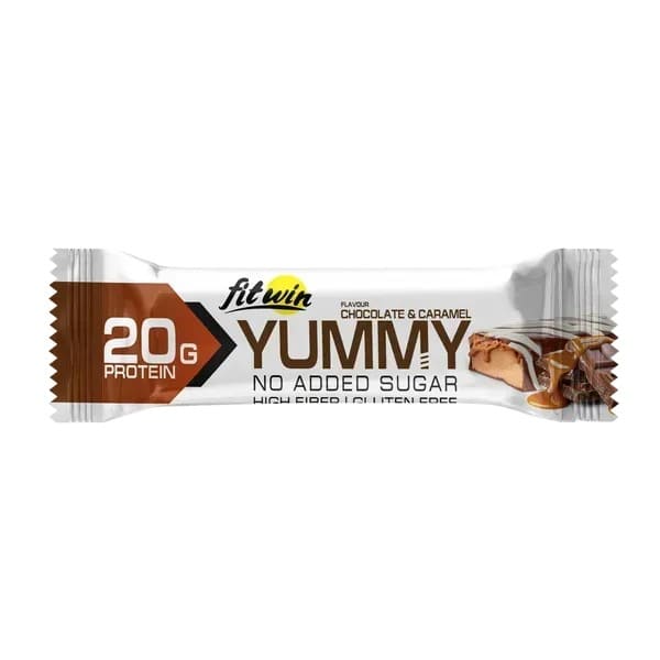 Батончик YummY Bar шоколад - карамель