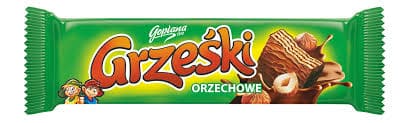 Вафлі ТМ Grzeski горіхові