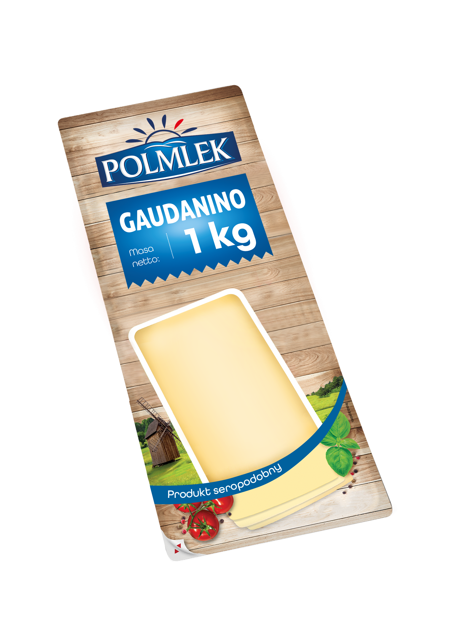 Нарізка сир Гауда POLMLEK