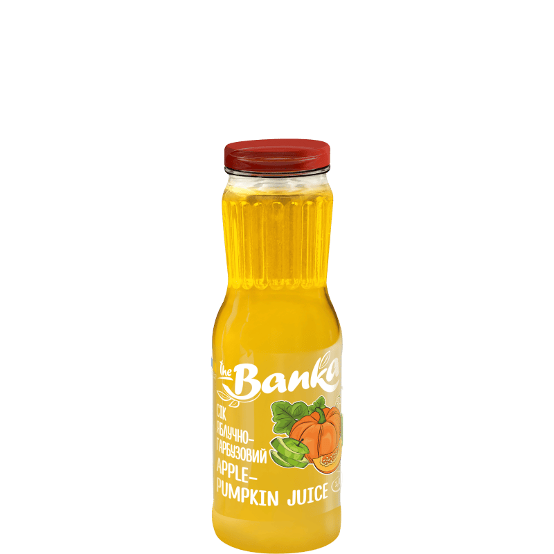 Сік "THE BANKA" яблучно-гарбузовий