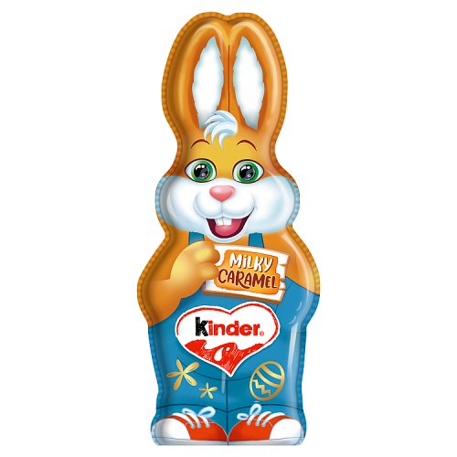 Kinder шоколадний зайчик з карамеллю